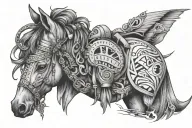 Nomad tattoo design idea