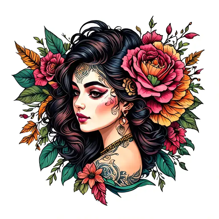 back tatto for ladies tattoo design idea