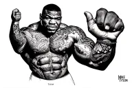 mike tyson tattoo design idea