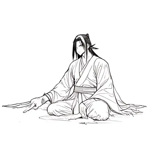 Itachi Uchiha tattoo design idea