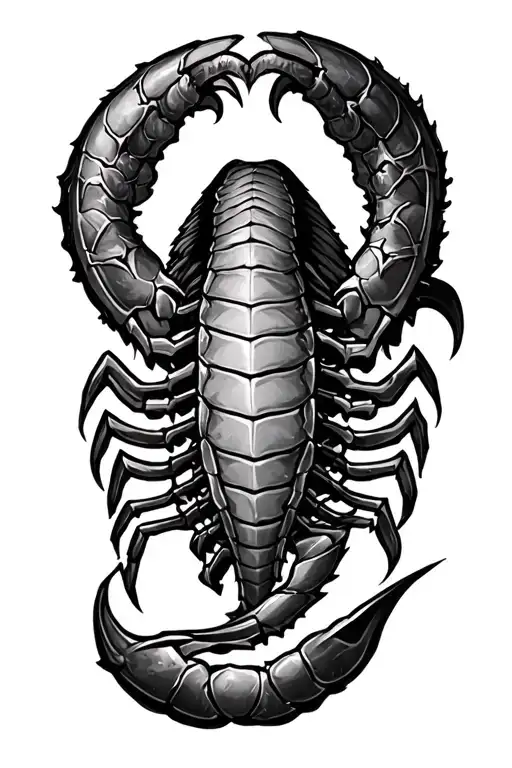Scorpion Mortal Kombat tattoo design idea