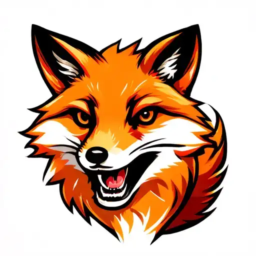 "Fox Box" tattoo design idea