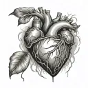 Heart A Heartbeat tattoo design idea