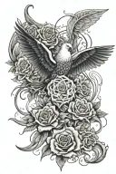 genesis 3:19 incorporated tattoo design idea