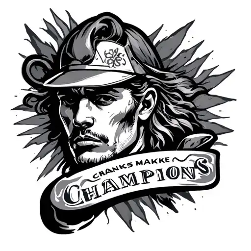 Chances make champions tattoo design idea