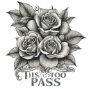 this too shall pass tattoo design idea