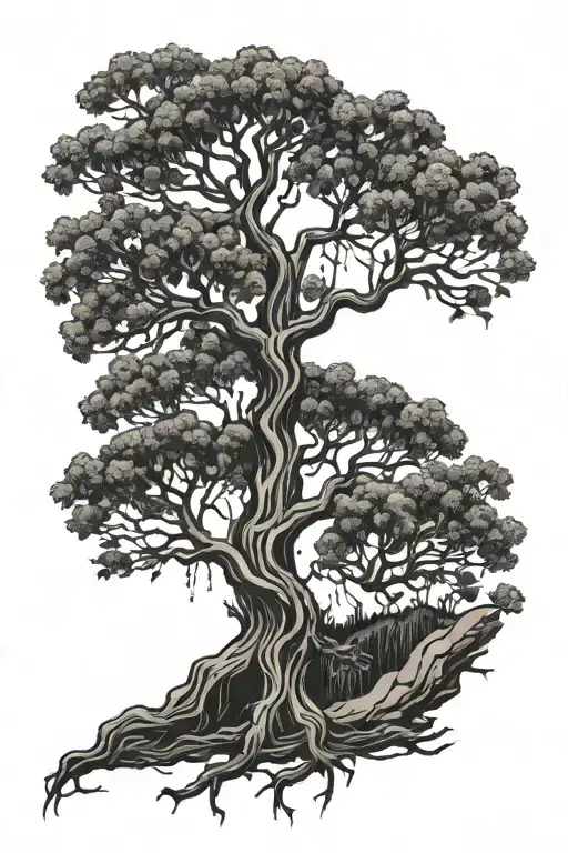Poison Tree tattoo design idea