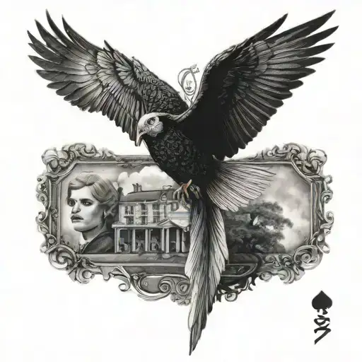  miss peregrine home of peculiar children playing cards tattoo design idea