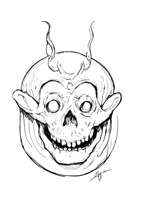 Funny tattoo design idea