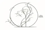 Spinal tattoo design idea