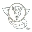 bnwo ownership qos tattoo design idea