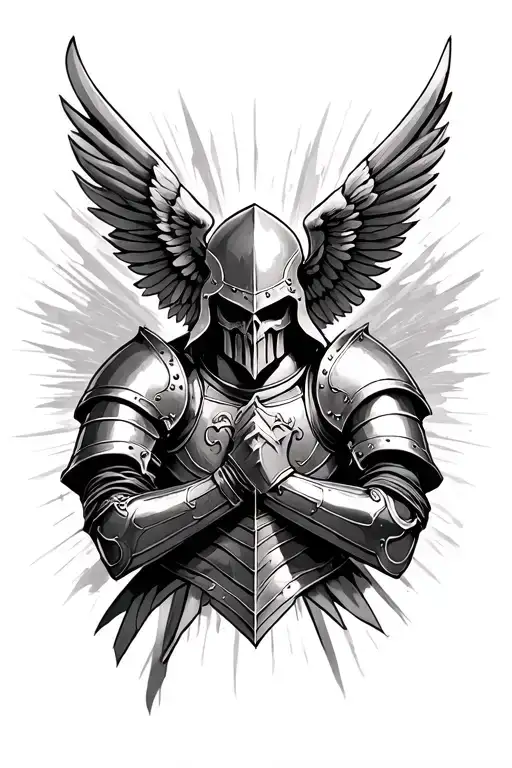 Armor Of God tattoo design idea