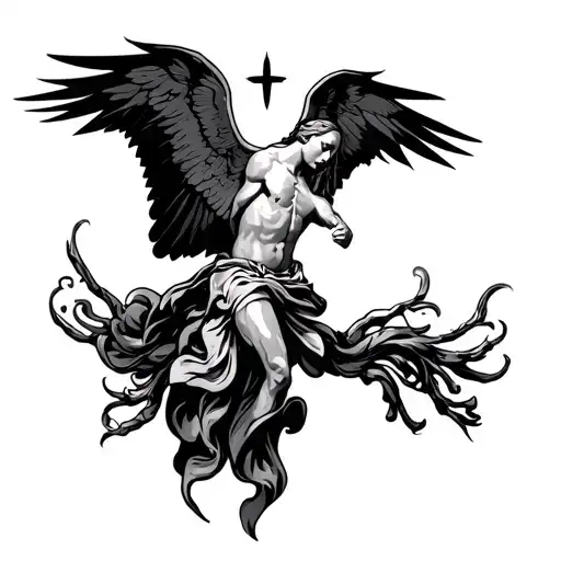 running out of hallelujahs  tattoo design idea