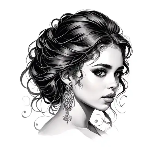 Nina tattoo design idea