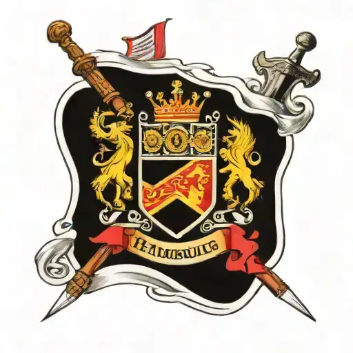 Hamburg harbor, HSV, Hamburg coat of arms tattoo design idea