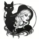Wherever you are, a Coven there shall be tattoo design idea