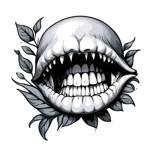 Genital tattoo design idea