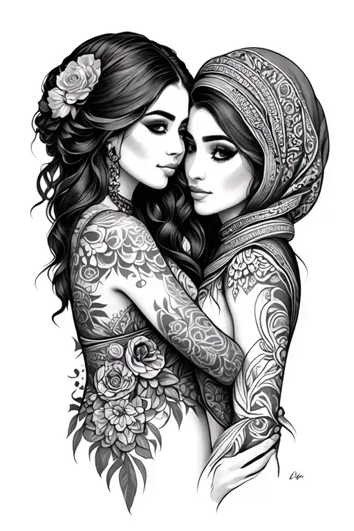 Sami and Salma tattoo design idea