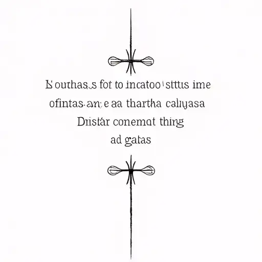 ILLUSTRATION OF THE BIBLIC Verse Galatas 6: 2 tattoo design idea