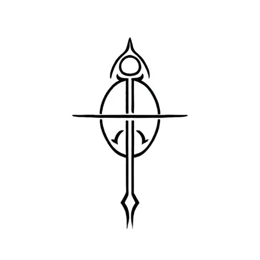 Sub, slave symbol tattoo design idea