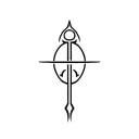 Sub, slave symbol tattoo design idea