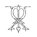 Sub, slave symbol tattoo design idea