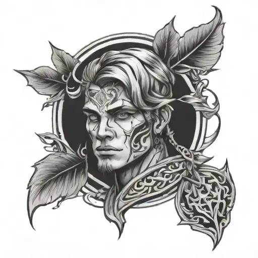 elijah line tattoo tattoo design idea