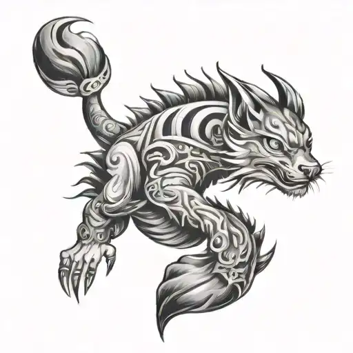 press shift to run  tattoo design idea