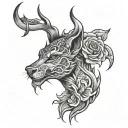 press shift to run  tattoo design idea