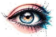 Blackout tattoo design idea