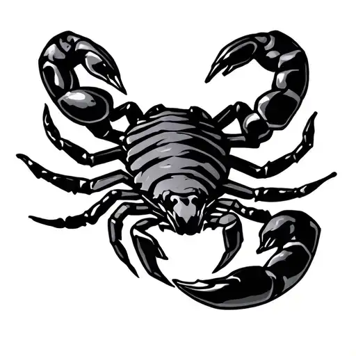 "Sylvia" Scorpion tattoo design idea