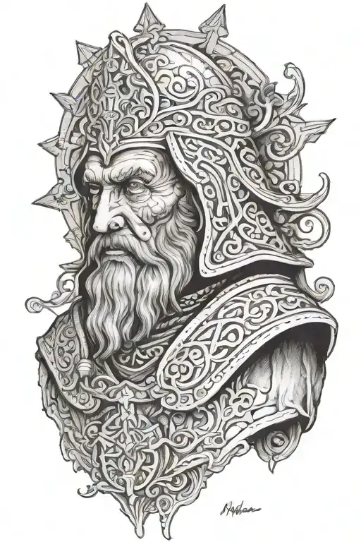 Maximus the Confessor tattoo design idea