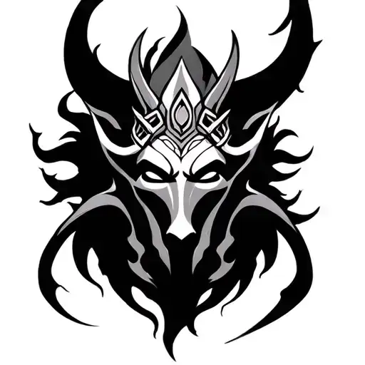 Vajra tattoo design idea