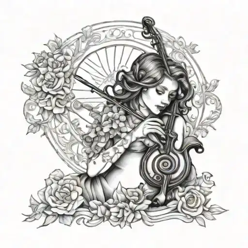 the song Vienna waits for you tattoo design idea