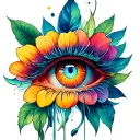 breathe in and breathe out, move on tattoo design idea