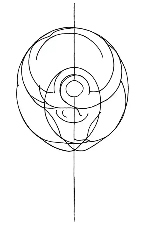 philosophy applied to human tattoo design idea