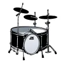 snare drum tattoo design idea