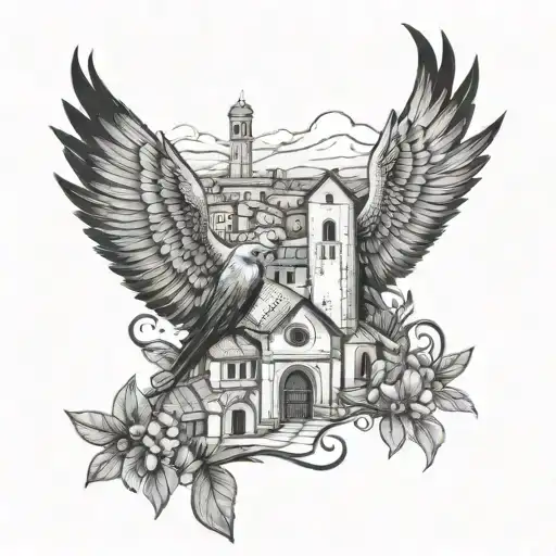 Assisi tattoo design idea