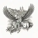 Assisi tattoo design idea