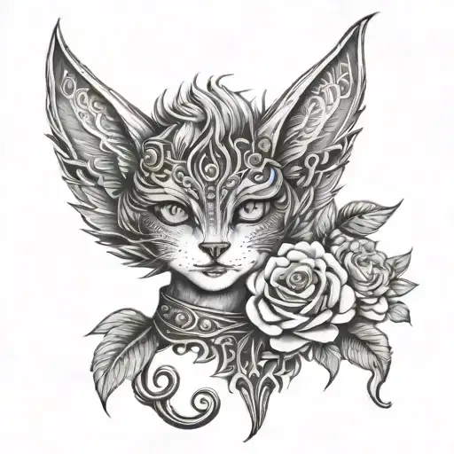 Femboy tattoo design idea