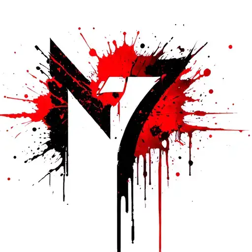 Mass Effect N7 logo tattoo design idea