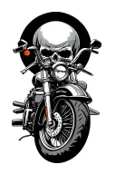 harley davidson tattoo design idea