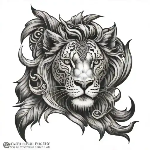 Leo Rahu tattoo design idea