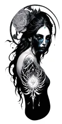 Cosmere allomancy tattoo design idea