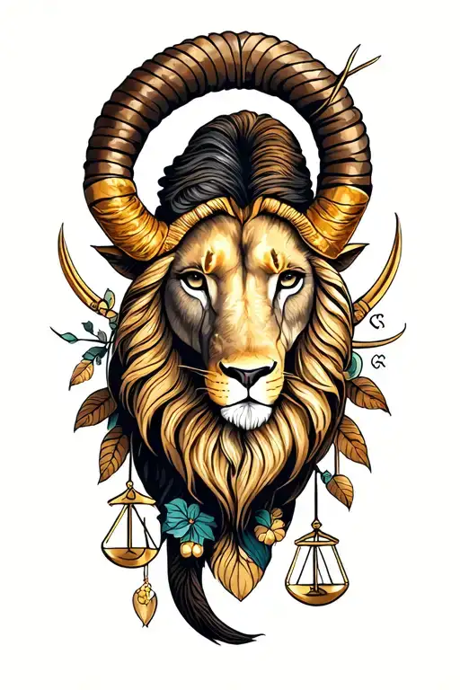 pices zodiac sign capricorn zodiac sign leo zodiac sign libra zodiac sign tattoo design idea