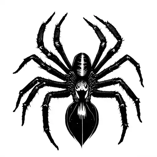 phantom troupe spider tattoo tattoo design idea
