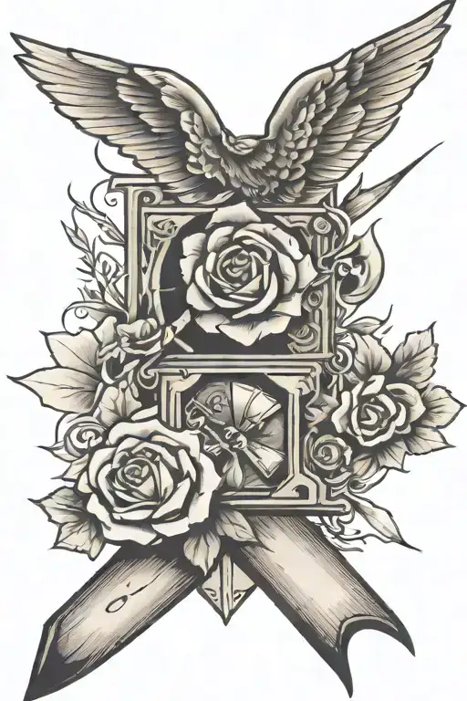 carpentry inspired tattoo tattoo design idea