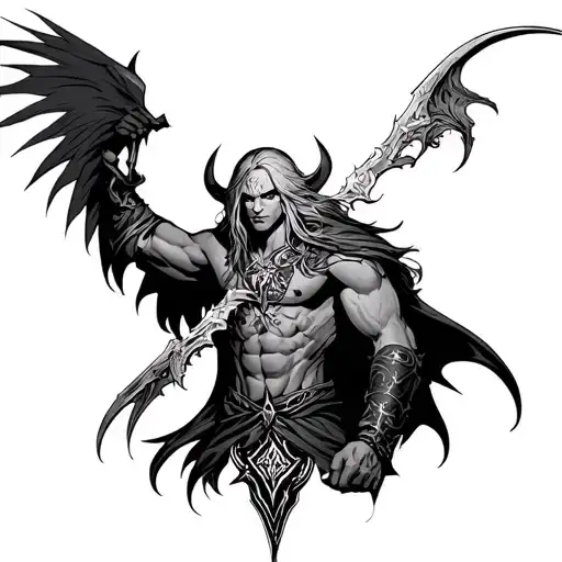 Castlevania tattoo design idea