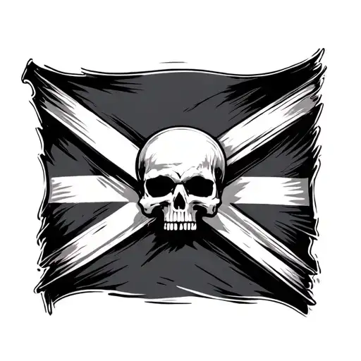 Rebel Flag tattoo design idea