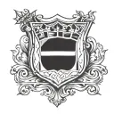 croatia flag in stone surrounded tattoo design idea